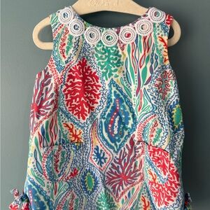 Lilly Pulitzer Colorful Sleeveless Dress with Pattern